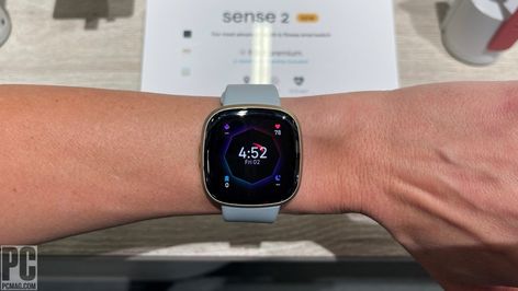 Hands On: Fitbit's Sense 2, Versa 4 Smartwatches Look Like Big Upgrades | PCMag Fitbit Sense 2, Fitbit Inspire 3, Fitbit Sense Band, Fitbit Charge 5, Fitbit Versa 3, Apple Watch Series, Fitness Tracker, Trade Show, New Model