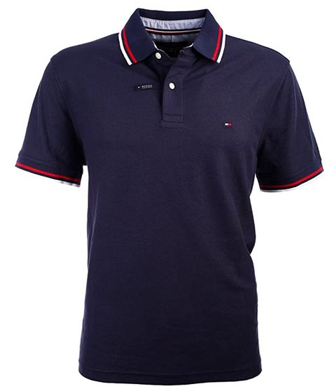 PRICES MAY VARY. 100% Cotton Button closure Machine Wash Tommy Hilfiger Striped Collar Polo Shirt Performance Pique Tommy Hilfiger is one of the hottest growing brands in high-end fashion. This stylish polo is guaranteed authentic, made with high-quality textiles that make it a perfect fit. Tommy Clothes, Polo Tommy Hilfiger Men, Tommy Hilfiger Polo Shirt Men, Latest Clothes For Men, Tommy Hilfiger Store, Tommy Hilfiger Polo Shirt, Collar Polo Shirt, Mens Clothing Store, Tommy Hilfiger Logo