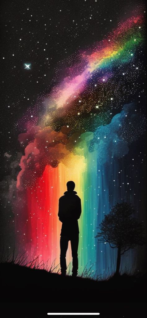 #wallpaper #wallpaperforyourphone #art #rainbow #stars #pride #pridemonth Pride Digital Art, Lgbtq Flags Wallpaper, Wallpaper Backgrounds Pride, Pride Month Wallpapers, Pride Wallpapers Iphone, Happy Pride Month Wallpaper, Pride Wallpapers Aesthetic, Lgbt Wallpaper Aesthetic, Pride Lockscreen