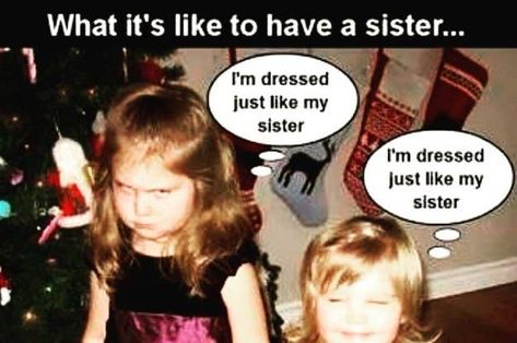 100 Memes Guaranteed To Make All Siblings Laugh Harder Than They Should Funny Sister Memes, Sister Birthday Quotes Funny, Sister Meme, Happy Birthday Sister Funny, Happy Birthday Little Sister, Brother Memes, Sibling Memes, Amazing Interiors, Sister Funny