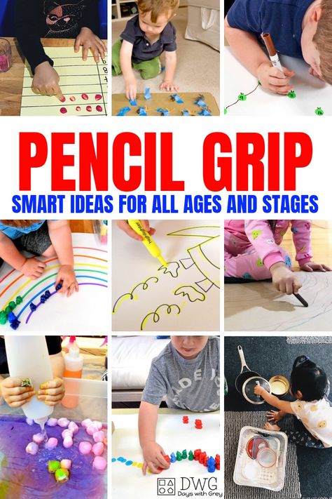 Adaptive Preschool Activities, Days With Grey, Pincher Grasp Activities Preschool, Pencil Control Activities Preschool, Pencil Holding Activities, Tweezer Activities For Preschool, Pencil Control Activities, Pencil Grasp Activities, Pencil Grasp