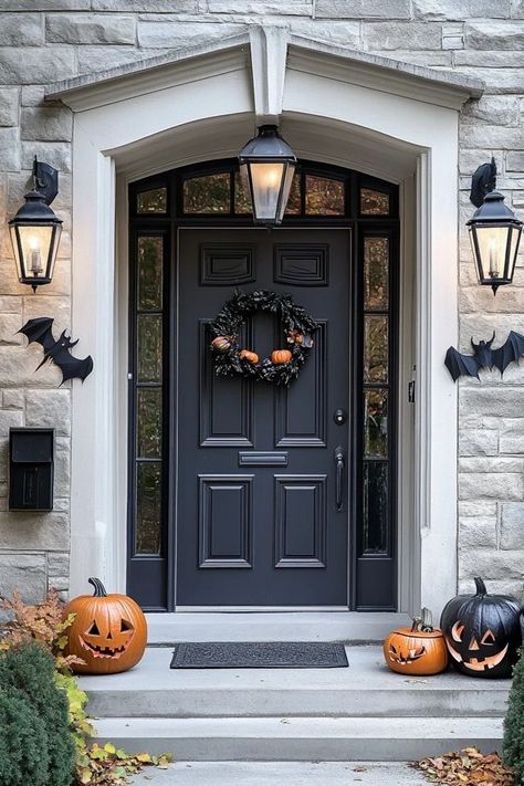 "Turn your front door into a Halloween masterpiece with DIY decor! 🚪👻 Perfect for adding a stylish yet spooky touch. #HalloweenDoorInspiration #SpookyDoorIdeas #DIYHalloweenDecor" Halloween Diy Door, Halloween Door Decor, Stylish Doors, Halloween Door Decorations, Halloween Door, Diy Halloween Decorations, Diy Halloween, Door Decor, Around The Corner