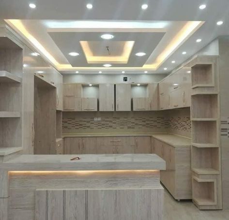 Kitchen Ceiling Design, Kitchen Window Design, Simple Ceiling Design, Beautiful Kitchen Cabinets, Latest Kitchen Designs, Kitchen Tiles Design, Pop Ceiling Design, House Ceiling Design, Ceiling Design Living Room