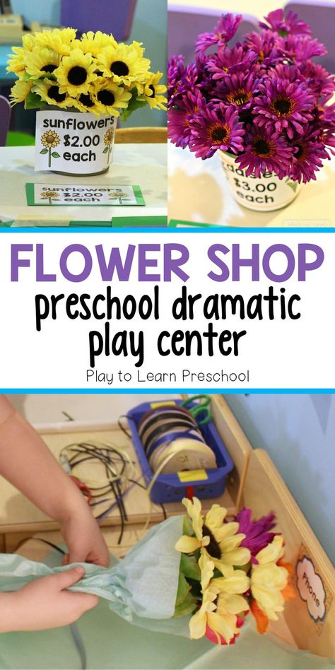 Plants Dramatic Play, Interest Areas For Preschool, Shopping Dramatic Play, Flower Shop Activities Preschool, Gardening Dramatic Play Preschool, Flower Shop Dramatic Play Kindergarten, Flower Dramatic Play Preschool, Garden Shop Dramatic Play Preschool, Flower Dramatic Play