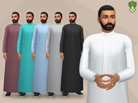 Sims 4 Cc Arabic Clothes, Sims 4 Arabic Cc, Sims 4 Arabian Cc, Ts4mm Cc, Simple Abaya, Sims Medieval, Arabic Clothing, Sims 4 Cas Mods, Arabian Peninsula