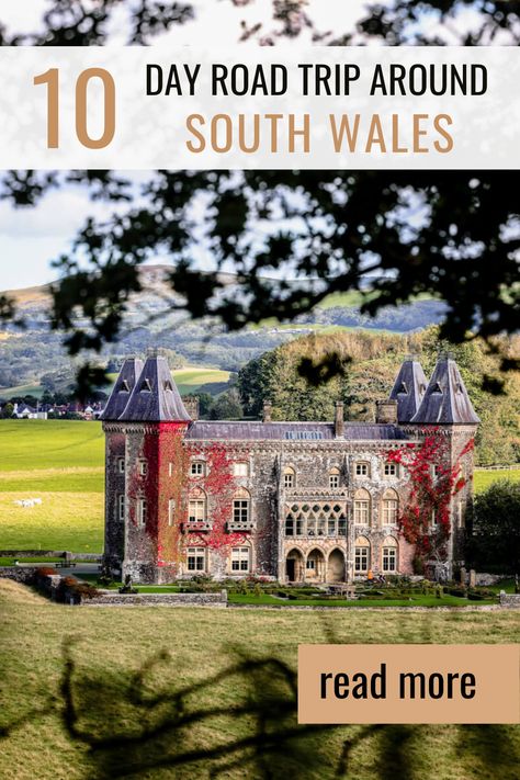 A South Wales road trip is a once-in-a-lifetime experience full of beaches, mountains, castles, history and more! You've got to try it! So, make sure to read my ultimate South Wales road trip itinerary to help you plan your trip! #Wales #RoadTrip #walestravel #walestraveltips #walesroadtrip #walesplacetovisit | Wales Travel | Places to Visit in Wales, UK | Wales itinerary | Wales travel things to do | Wales Road Trip ideas | hidden gems in Wales | South Wales UK | Pembrokeshire Coast Wales Road Trip, Wales Itinerary, Wales Aesthetic, Wales Vacation, Tenby Wales, Best Campervan, Pembrokeshire Coast, Visit Wales, Travel Places To Visit