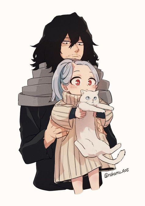 Aizawa And Eri, Aizawa Eri, Shota Aizawa, Anime Character, Take Care, So Cute, Anime