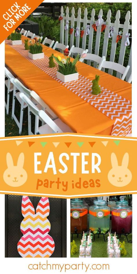 Don't miss this sweet Easter party! The decor is wonderful! See more party ideas and share yours at CatchMyParty.com Easter Backyard Decor Party Ideas, Adult Easter Party Ideas, Adult Easter Party, Easter Party Ideas, Adult Easter, Garden Cakes, Birthday Party Activities, Weekend Party, Easter Weekend