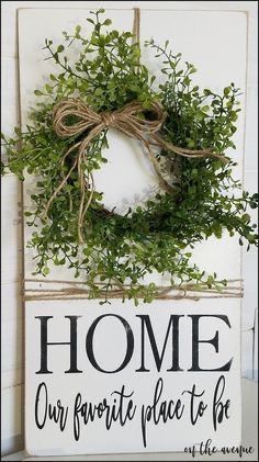 Bow On Wreath, Decoration Shabby, Boxwood Wreath, Jute Rope, Decor Guide, Country House Decor, Farmhouse Signs, 가을 패션, Handmade Home Decor