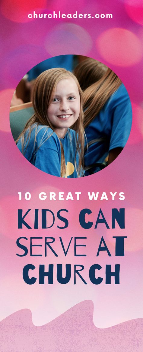 Did you know that studies show that kids and teenagers who serve in their local church are far less likely to walk away from their faith as they get older? And there are great ways kids can serve at church. #kidmin Kids Ministry Must Haves, Last Minute Childrens Church Lessons, Kids Ministry, Children's Moments For Church, Children’s Ministry, Kids Ministry Check In, Kids Check In Church, Children’s Church Ministry, Preteen Ministry