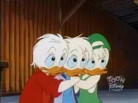 Quack Pack (Huey, Dewey & Louie) Iconic Trios, Quack Pack, Duck Quack, Dewey Duck, Huey Dewey And Louie, Donald Duck Comic, Louie Duck, Disney Pixar Characters, Donald And Daisy Duck