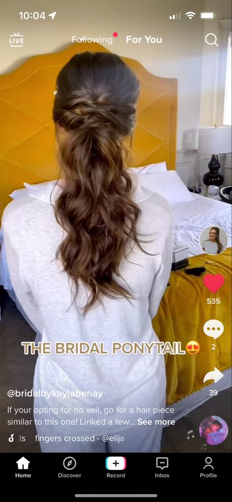 Bride Ponytail Hairstyles With Veil, Ponytail Bridal Hair With Veil, Low Pony With Veil, Bride Ponytail With Veil, Bride Hair Ponytail With Veil, Bridal Pony With Veil, Wedding Ponytail With Veil, Bride Ponytail Hairstyles Veil, Wedding Hair Ponytail With Veil