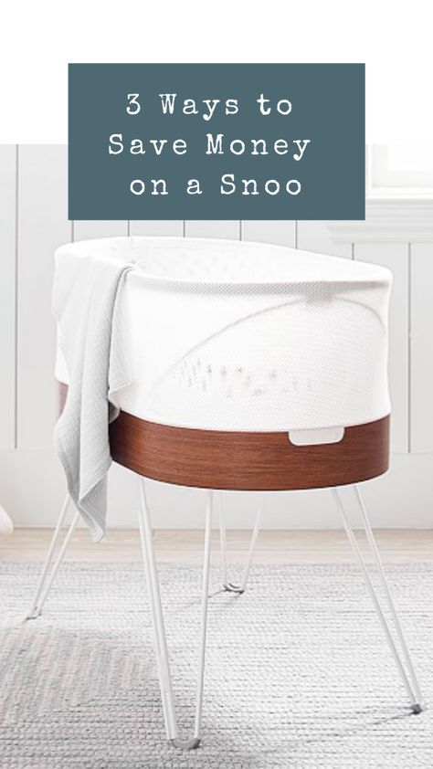 Is the Snoo Worth it? 3 ways to save money on a Snoo Snoo Bassinet, Parents Room, Baby Prep, Baby Bassinet, Wood Bed, Baby List, Baby Crying, How To Save Money, Baby Coming