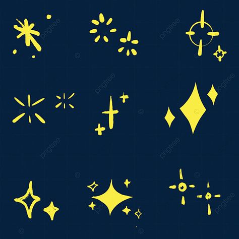 Cartoon Sparkles, Sparkles Illustration, Sparkle Illustration, Galaxy Things, Shine Illustration, Sparkle Drawing, Glitter Illustration, Glitter Drawing, Golden Sparkle