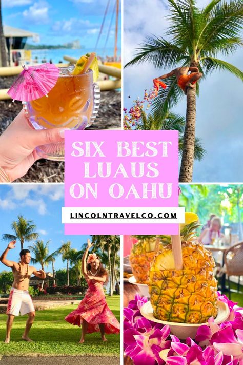 If there’s one question I get asked more often than most, it’s about luaus. What’s the best luau on Oahu? What’s the most authentic luau on Oahu? The cheapest one? The most kid-friendly? Well, I’ve been to a lot of luaus. Some are good, some are bad, and some are just plain ugly. Just kidding but I have put together a pretty good “best luaus on Oahu” list and even a, gasp, “worst luaus on Oahu”. The drama. Best Luau In Oahu, Oahu Honeymoon, Luau Oahu, Oahu Luau, Honeymoon Hawaii, Hawaiian Honeymoon, Polynesian Cultural Center, Aulani Resort, Oahu Travel