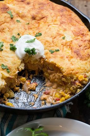 Mexican Chicken Cornbread Casserole Cornbread Casserole Recipes, Chicken Cornbread Casserole, Mexican Cornbread Casserole, Mexican Cornbread Recipe, Cornbread Casserole Recipe, Recipes Using Rotisserie Chicken, Chicken Cornbread, Mexican Chicken Casserole, Mexican Cornbread