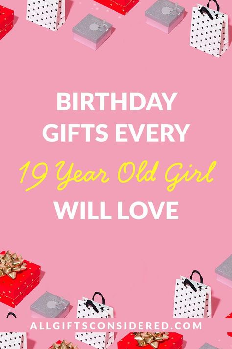 birthday gifts every 19 year old girl will love 19th Birthday Gifts, Birthday Activities, Dorm Room Ideas, 19th Birthday, Best Birthday Gifts, Birthday Gifts For Girls, Birthday Gift Ideas, Birthday Fun, Birthday Gifts For Her