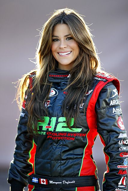 Maryeve Dufault, NASCAR driver! Nascar Costume, Nascar Party, Female Race Car Driver, Female Racers, Women Drivers, Race Car Driver, Racing Girl, Car Driver, Drag Racing Cars