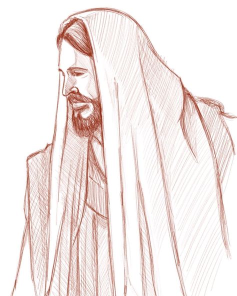 Lds Paintings Easy, Lds Sketches, Lds Paintings, Savior Artwork Lds, Lds Artwork Women, Lds Temple Drawing, Lds Pictures, Lds Artwork, Jesus Christ Painting