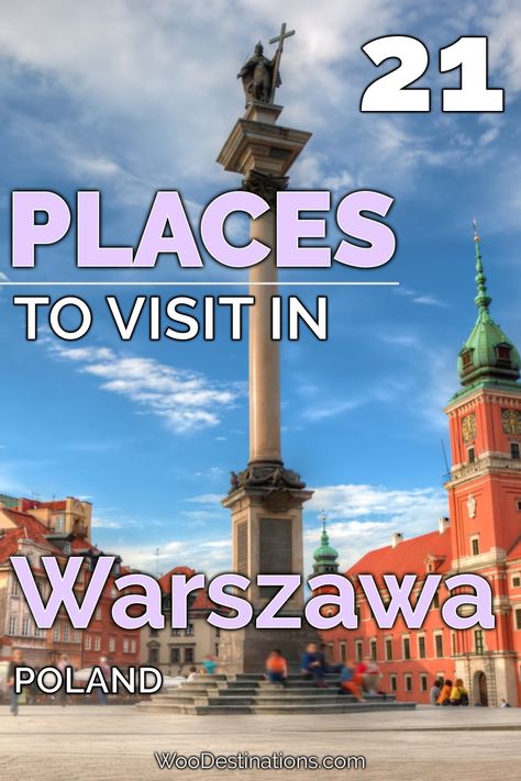 Exploring the beautiful city of Warszawa has been one of the highlights of my travels. From the incredible architecture to the vibrant culture, every corner of this city is filled with history and charm. Can't wait to share these 21 amazing places that you absolutely must visit in Poland's capital! Poland Facts, Travel 2025, Incredible Architecture, Warsaw Uprising, Royal Castles, This City, Beautiful City, Amazing Places, National Museum