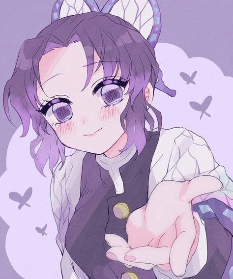 Kimetsu No Yaiba, Anime Character, Wattpad, Purple, Hair, Anime, Blue