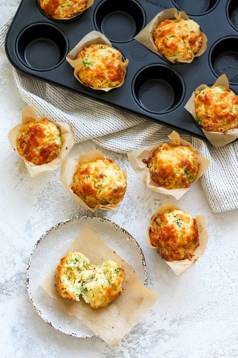 Savory Cottage Cheese Muffins are one of my favourites for an afternoon snack or breakfast. Made with chickpea flour, ground almonds, cheese, and broccoli, these gluten-free muffins are sure to keep you satisfied. Freezer-friendly and perfect for meal prep. #savorymuffins #cottagecheese #breakfsat #glutenfree #snack #heynutritionlady Savory Cottage Cheese, Cottage Cheese Muffins, Cottage Cheese Recipes Healthy, Vegetarian Freezer Meals, Cottage Cheese Breakfast, Scrambled Eggs With Cheese, Cottage Cheese Eggs, Cottage Cheese Snack, Cottage Cheese Pancakes