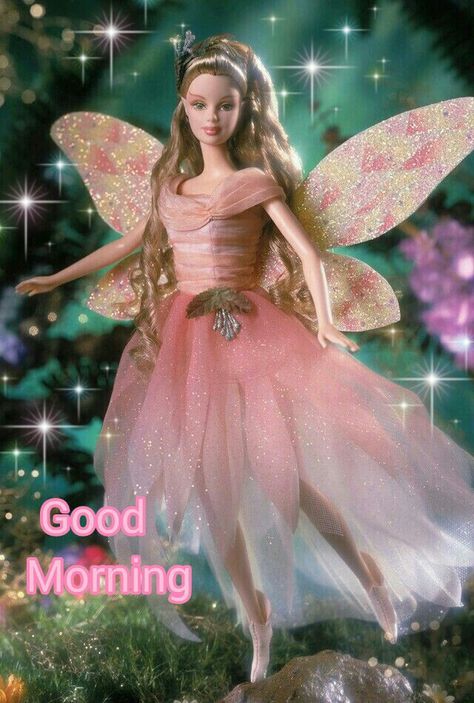 Good morning fairy Barbie Fairy, Barbie Box, Fairy Friends, Im A Barbie Girl, Barbie Style, Fantasy Doll, Barbie Toys, Barbie I, Barbie Friends