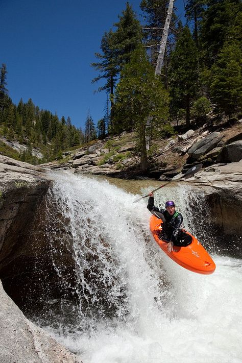 "Kayaker on Silver Creek 16" - This kayaker was photographed on Silver Creek - South Fork, near Icehouse Reservoir, CA. Kayaking Photography, Kayaking Ideas, River Kayak, People Outdoors, George Hamilton, White Water Kayak, River Kayaking, Kayaking Tips, Kayak Adventures