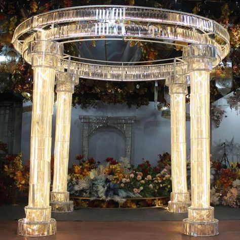 New wedding props iron crystal chandelier Castle arch wedding site fashion decoration ceremony|Wedding Arches| - AliExpress Chuppah Wedding, Wedding Chuppah, Metal Wedding Arch, Events Place, Candle Sticks Wedding, Wedding Arches, Dream Wedding Decorations, Arch Wedding, Arch Decoration