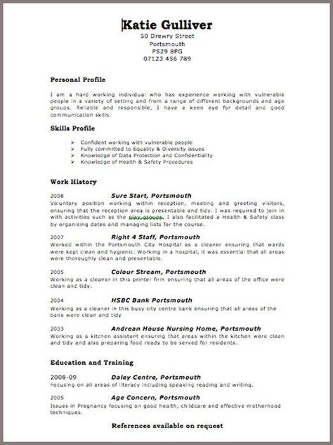 United Kingdom Curriculum Vitae (CV) Example Cool Cv, Basic Cv Template, Europass Cv, Cv Templates Free Download, Curriculum Vitae Examples, Best Cv Template, Cv Example, Website Resume, Free Resume Examples