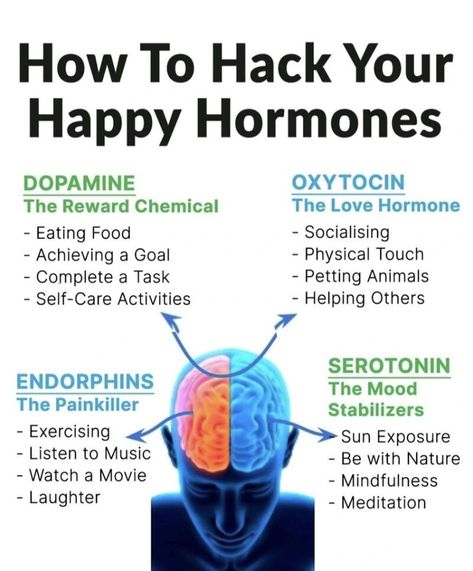 Brain Facts, Mental Health Facts, Happy Hormones, Business Motivational Quotes, Hormone Health, Health Knowledge, Mental And Emotional Health, Self Care Activities, Health Info