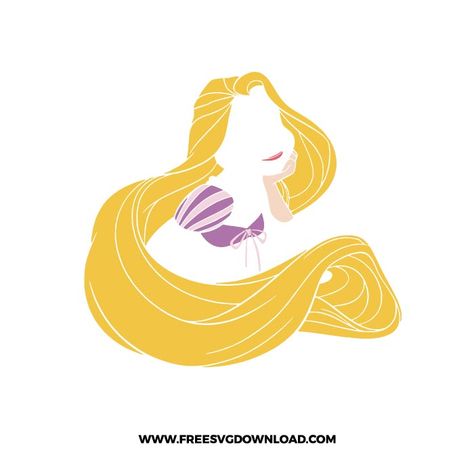 Princess Silhouette Svg, Rapunzel Svg, Disney Princess Silhouette, Princess Images, Disney Clipart, Princess Silhouette, Disney Tattoo, Disney Collage, Cricut Projects Beginner