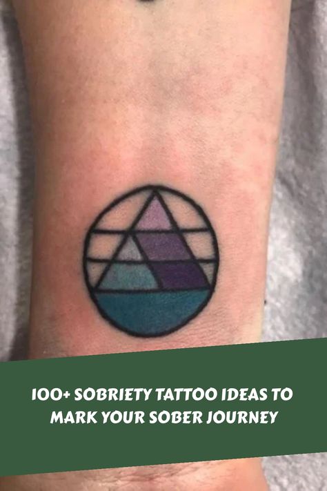 Explore over 100 unique sobriety tattoo designs to celebrate your journey to sobriety. From meaningful quotes to symbols of strength, find inspiration for your next tattoo that represents your commitment to a sober lifestyle. Whether you're considering getting inked or simply curious about the possibilities, this collection of sobriety tattoo ideas has something for everyone. Browse through a variety of styles and concepts to find the perfect tattoo that resonates with your personal experience o Small Recovery Tattoos Simple, Aa Tattoos Recovery Symbols, Aa Symbol Tattoo, Small Recovery Tattoos, Soberity Tattoo Ideas, Aa Tattoos Recovery, Symbol For Recovery, Soberity Tattoo, Aa Steps