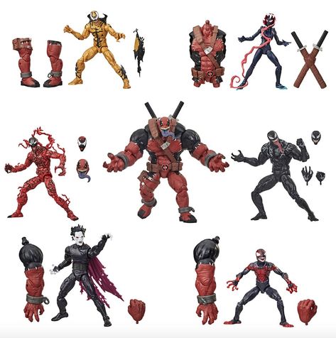 #Hasbro #MarvelLegends Venompool Build-A-Figure Wave Pre-Orders  https://toyhypeusa.com/2020/08/18/hasbro-marvel-legends-venompool-baf-wave-pre-orders/  #Marvel #Figlife Venom Figure, Marvel Figures, Venom Marvel, Marvel Legends Action Figures, Marvel Figure, Marvel Collectibles, Avengers Birthday, Marvel Action Figures, Hasbro Marvel Legends