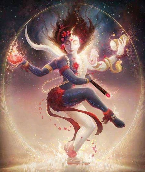 Shiva Shakti Dance Arte Yoga, Kali Goddess, Hinduism Art, Vedic Art, Shiva Lord Wallpapers, Shiva Shakti, God Shiva, Shiva Art, Lord Shiva Painting