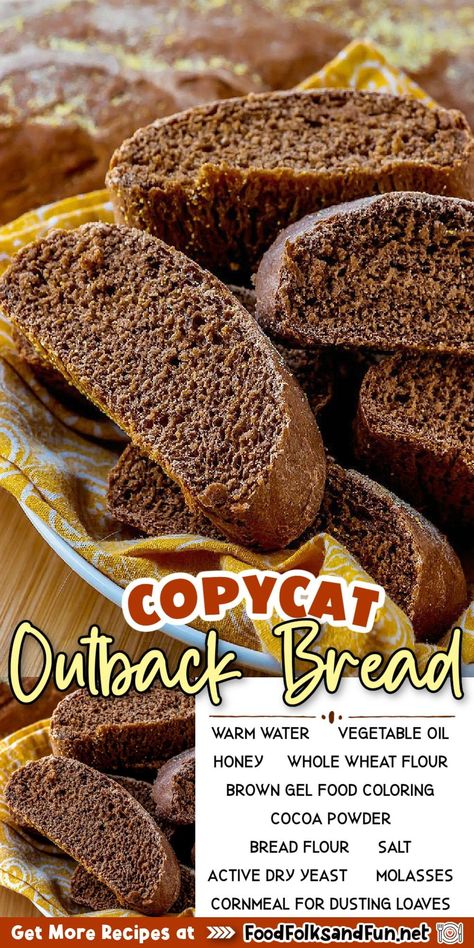 Now you can skip the steakhouse and make this Copycat Outback Bread at home with pantry ingredients! This Honey Wheat Bushman Bread recipe makes 4 loaves and serves 24! Copycat Restaurant Bread Recipes, Honey Wheat Bushman Bread Recipe, Outback Steakhouse Bread Machine Recipe, Long Horn Bread Recipes, Outback Steakhouse Bread Recipe, Copycat Longhorn Bread, Copycat Outback Bread, Longhorn Bread Recipe Copycat, Outback Bread Recipe For Bread Machine