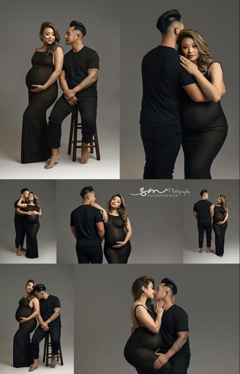 Sleeping Pregnant, True Love Spell, Couple Maternity Poses, Foto Pertunangan, Maternity Shoot Outfit, Studio Maternity Shoot, Maternity Picture Outfits, Love Call, Maternity Studio Photoshoot