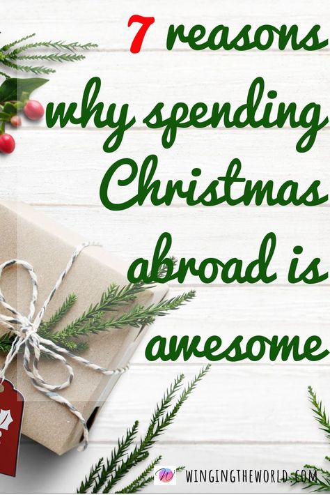 When it comes to Christmas, lots of expats and travellers get the first flight home. Let me tell you why spending Christmas abroad is actually awesome! Christmas Abroad, Holiday Travel Destinations, Christmas Planning, Bucket List Destinations, Travel Articles, Travel Writer, Travel List, Travel Advice, Holiday Travel