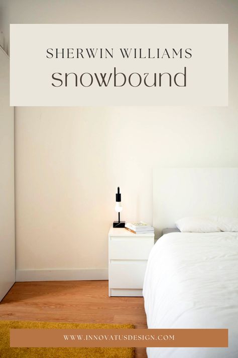 Discover everything you need to know about Sherwin Williams Snowbound in our latest article! #paintcolorideas #paintcolors #neutralpaintcolors #neutralhome #sherwinwilliams #sherwinwilliamspaint Sherwin Williams Snowbound Walls, Snowbound Sherwin Williams Walls, Snow Bound Sherwin Williams, White Dove Sherwin Williams, Snowbound Sherwin Williams, Neutral White Paint, Sherwin Williams Snowbound, Timeless Paint Colors, Coastal Paint Colors