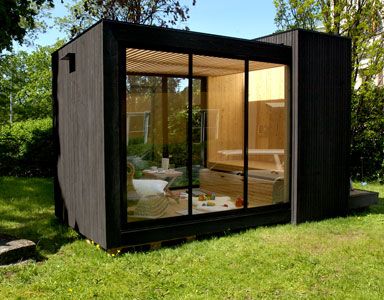 friggebod Backyard Cabin, House Shed, Weekend House, Micro House, Timber Cladding, Earth Homes, Helsingborg, Tiny House Movement, Small Houses