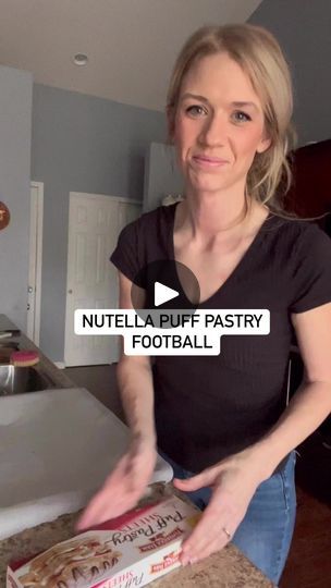 20K views · 258 reactions | Nutella Puff Pastry Football!🏈 | Andrea | Andrea · Original audio Bowl Desserts, Nutella Puff Pastry, Superbowl Desserts, Just Run, Puff Pastry, Super Bowl, Nutella, Pastry, Audio