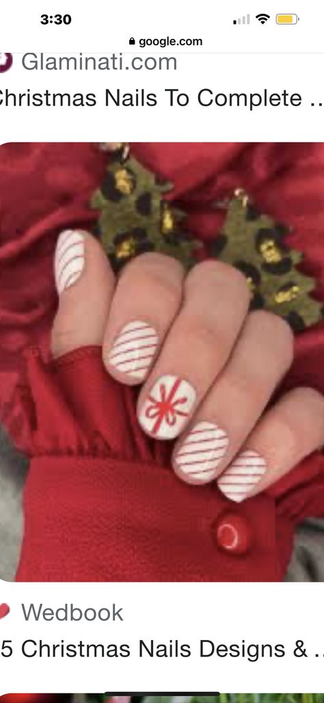 Diy Christmas Nails Easy, Diy Christmas Nail Designs, White Christmas Nail Designs, Red Christmas Nail Designs, Red Christmas Nail, Simple Christmas Nail, Easy Kids Christmas, Diy Nails Easy, Christmas Decoration For Kids