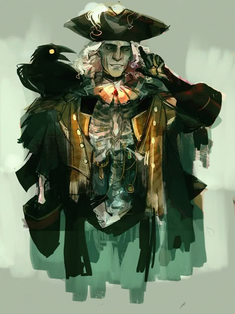 James Norrington Fanart, Pirate Captain Character Design, Commodore Norrington, Undead Pirate, James Norrington, Pirate Art, Pirate Captain, Vis Dev, Captain Morgan