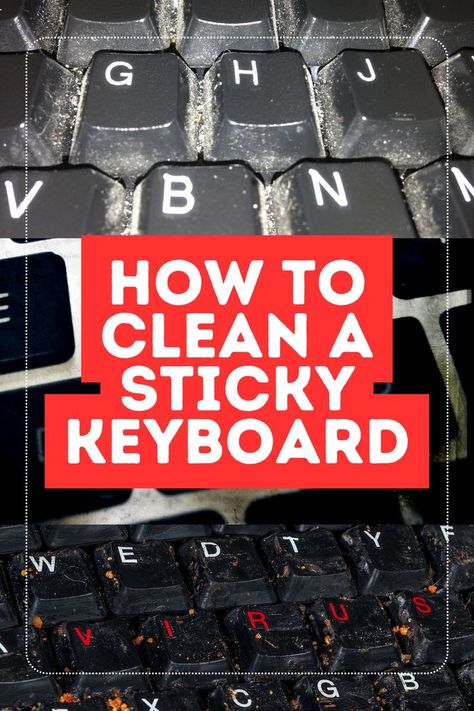 How to Clean Your Keyboard How To Clean Keyboard, How To Clean Computer, Keyboard Hacks, Clean Keyboard, Musical Keyboard, How To Clean Laminate Flooring, Keyboard Keys, Cleaning Guide, What To Use