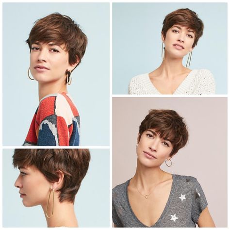 Women With Short Hair, Short Bobs, Pixie Hair, Long Pixie, Best Pixie Cuts, Penteado Cabelo Curto, Short Pixie Cut, Short Pixie Haircuts, Short Haircut