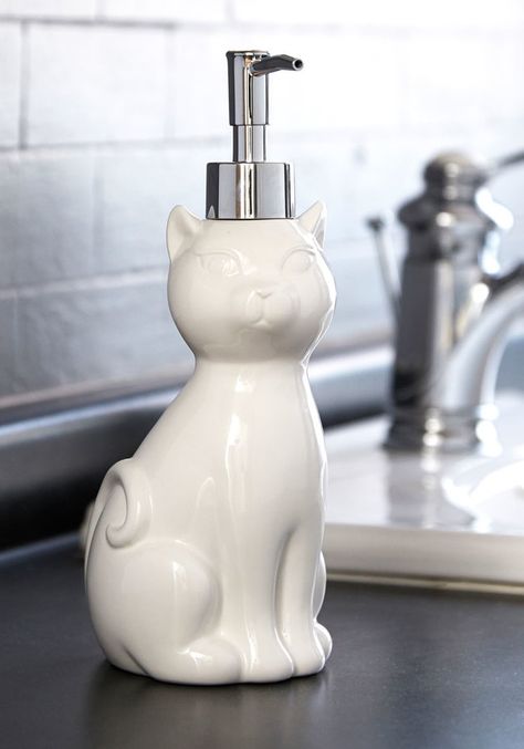 That Suds it Up Soap Dispenser Indie Clothes, Vintage Bath, Cat Items, Primitive Home, Cat Room, Cat Accessories, Cat Decor, Home Decorators Collection, Cat Theme