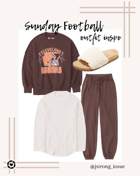 Cleveland Browns Outfit Woman, Football Sunday, Brown Outfit, Gameday Outfit, Team Apparel, Cleveland Browns, Football Team, Cleveland, Outfit Of The Day