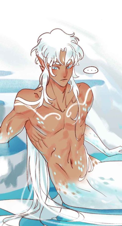 Bailin And Li Yun, Mermaid Boy, Male Mermaid, Mermaid Stories, Mermaid Drawings, Mermaid Lover, Mermaids And Mermen, Mermaid Art, Character Design Male