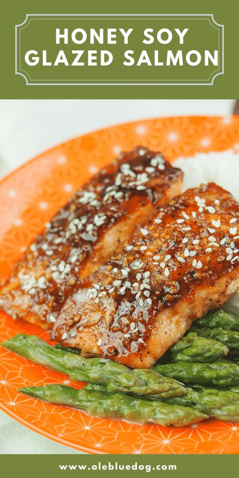 This Honey Soy Salmon is an easy restaurant quality recipe done in less than 30-minutes on the Blackstone Griddle or stove top. Perfectly seared salmon filets that are glazed with a sweet and savory sticky sauce that will have everyone in your family converted to a seafood lover by the end of dinner. #blackstone #salmon #dinner #fishdinner #healthy Salmon On The Griddle, Black Stone Salmon, Salmon On The Blackstone Grill, Salmon On Flat Top Grill, Blackstone Griddle Recipes Dinners Salmon, Black Stone Salmon Recipes, Griddle Salmon Recipes, Salmon Recipes On Blackstone Griddle, Salmon Recipes Blackstone