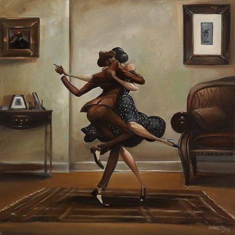 Swing Baby Swing - 16x16 giclee on canvas - Frank Morrison Frank Morrison Art, Ernie Barnes, Frank Morrison, African American Couples, Dj Art, Model Reference, Dance Art, Digital Art Illustration, Art Appreciation